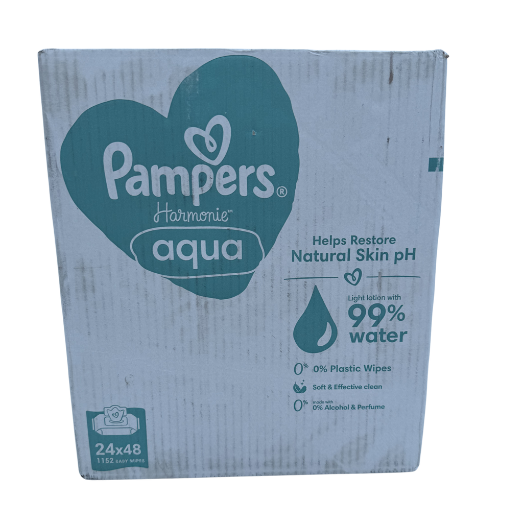 Lot de 1152 lingettes bébé à l’eau
