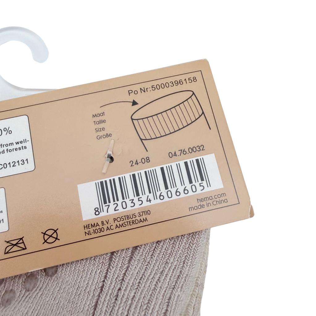 Lot de 5 paires de chaussettes en bambou – 6-12 mois