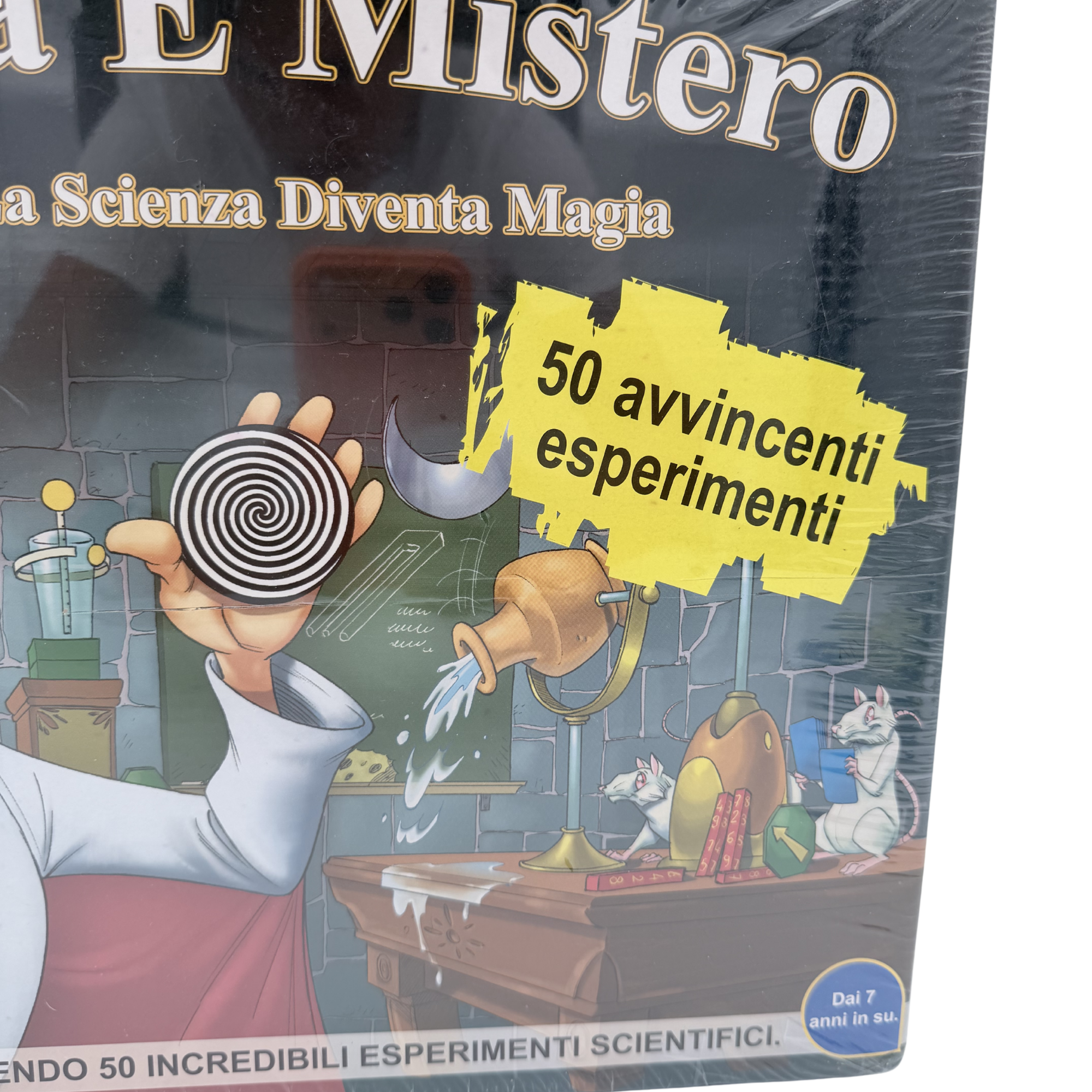 Coffret d'expériences scientifiques