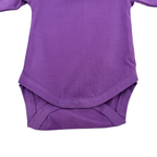 Body bébé violet manches longues — 0-3 mois
