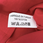 T-shirt rouge EAG “Pépite du Roudourou” — 12 mois