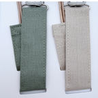 Lot de 2 attaches-sucettes en lin