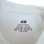 Ensemble bébé blanc body et pantalon motif ourson - 0-1 mois
