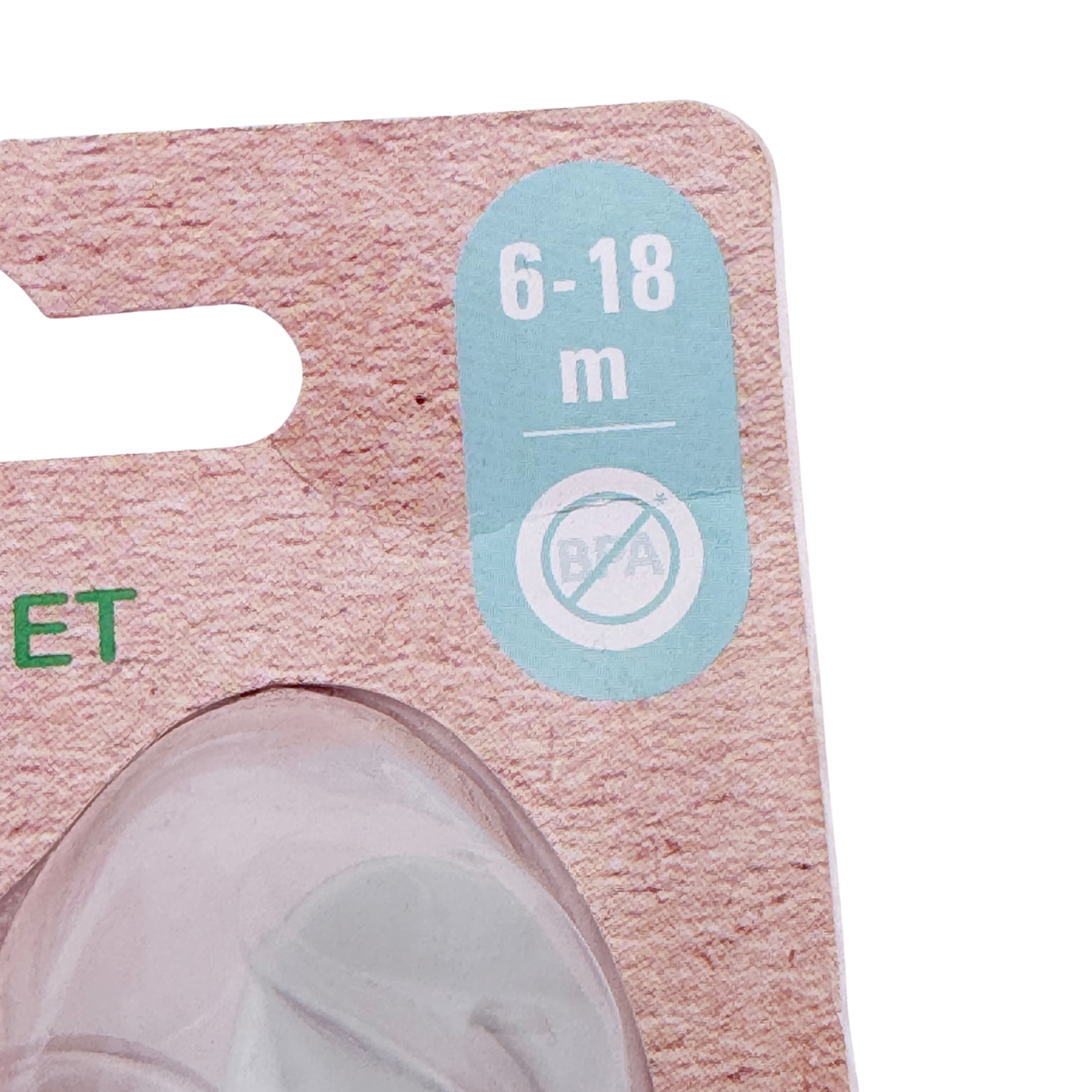 Sucette physiologique Smart Planet vert d’eau – 6-18 mois