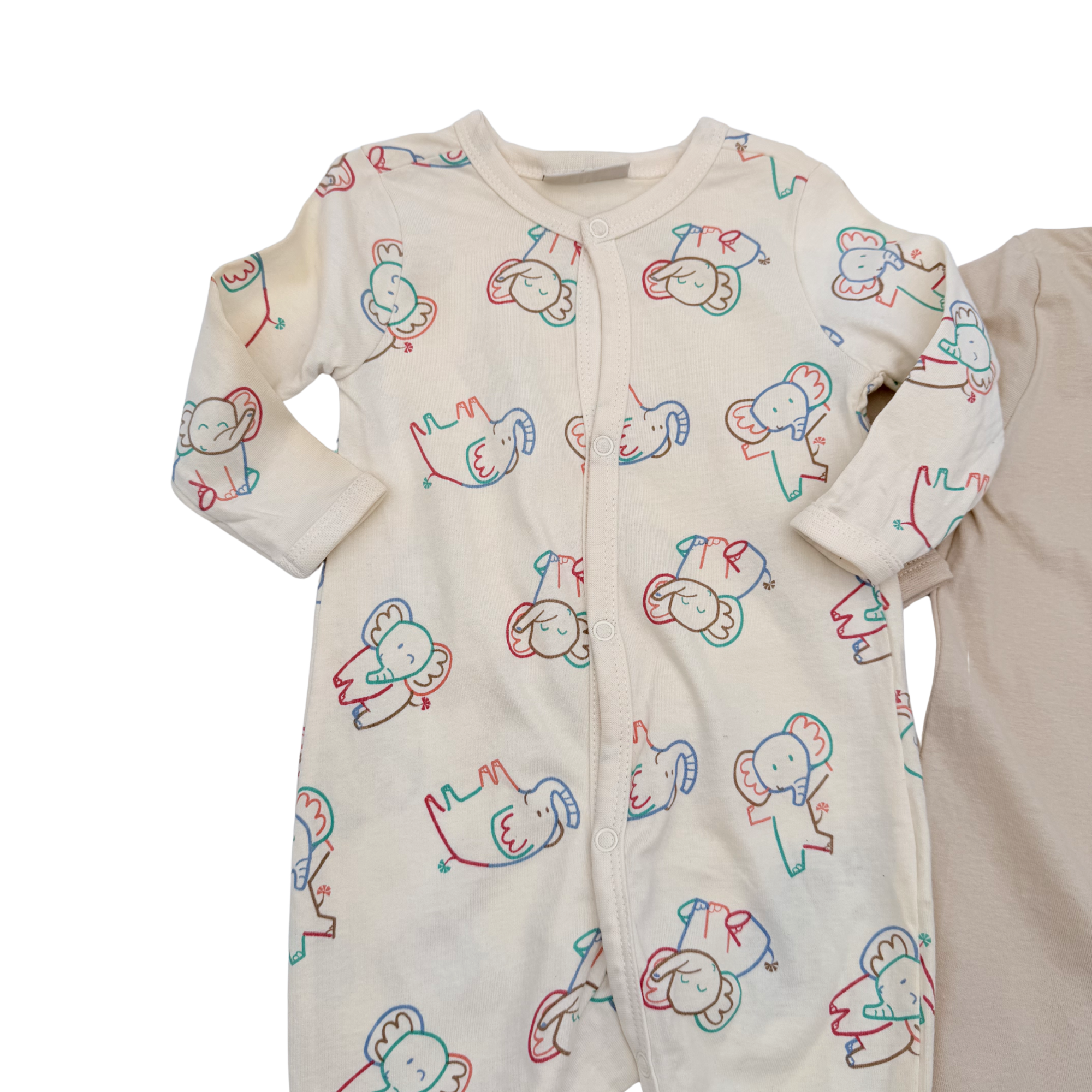 Lot de 2 pyjamas bébé – 6 mois