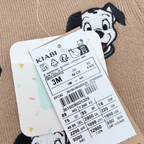 Pull bébé beige motifs 101 Dalmatiens - 3 mois