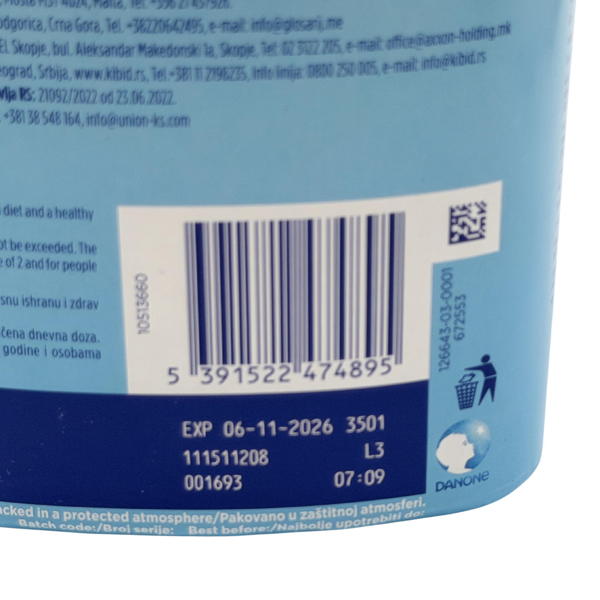 Lait de croissance Aptamil 4 – Dès 24 mois