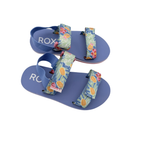Sandales imprimé tropical multicolore — 25