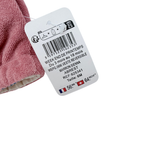 Veste réversible bébé rose corail à capuche et motifs chats - 6 mois