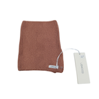 Tour de cou enfant en maille vieux rose