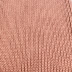 Tour de cou enfant en maille vieux rose