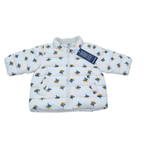 Doudoune bébé écrue à motifs fleuris - 6 mois