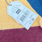 Pull color block marine, moutarde et bordeaux - 3 ans