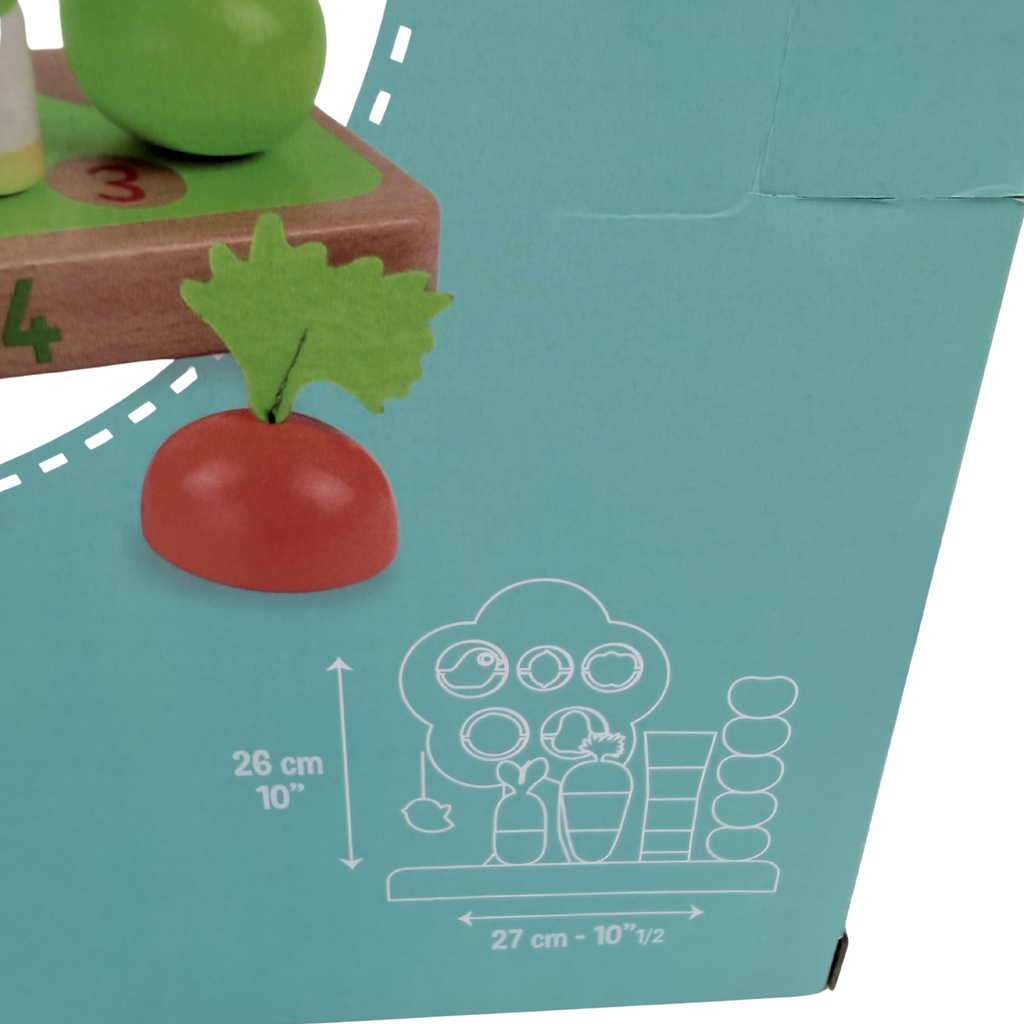 J'apprends à compter les légumes