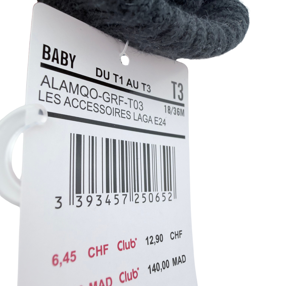 Moufles bébé motif renard – 18-36 mois