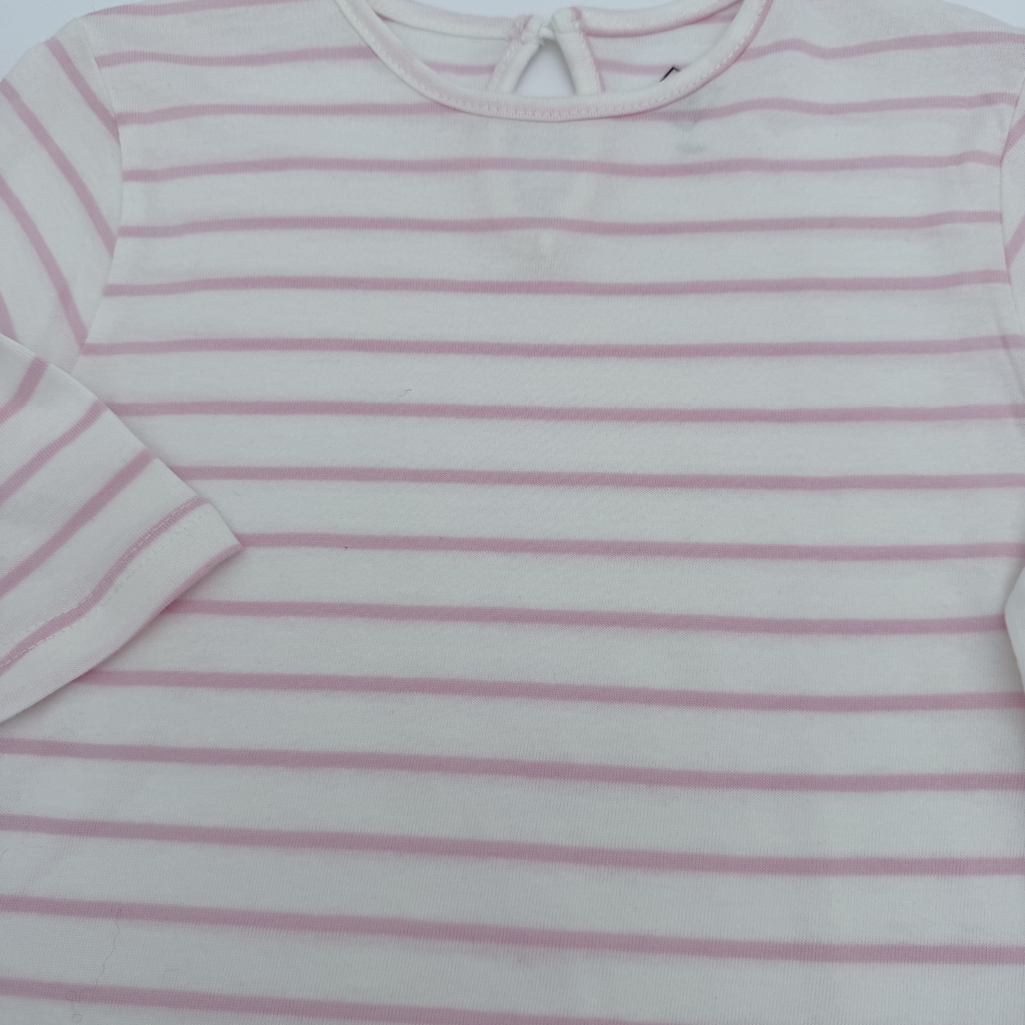 Lot de 2 t-shirts manches longues roses — 18 mois