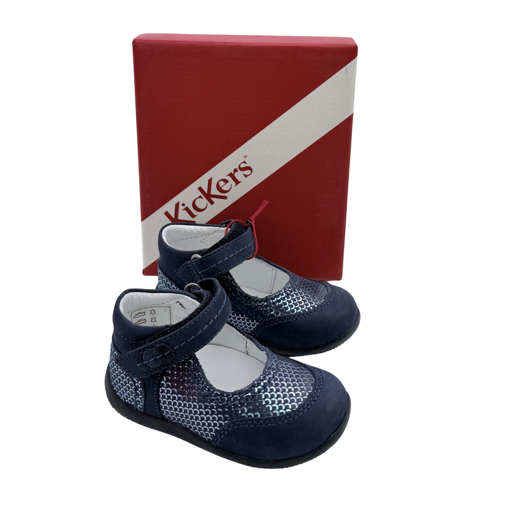 Babies bleu marine irisées — 21