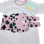 Pyjama bébé rose motif animal - 18 mois