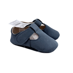 Chaussons bleu marine  - 12-18 mois