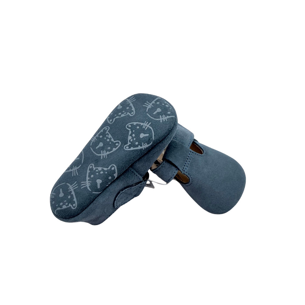 Chaussons bleu marine  - 12-18 mois