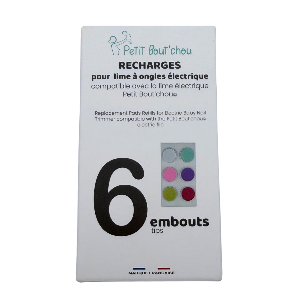 Embouts de rechange pour lime à ongles électrique