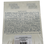 Puzzle maths en carton