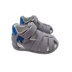 Sandales gris perle et bleu — 18
