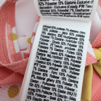 Maillot de bain corail imprimé fleurs — 24 mois