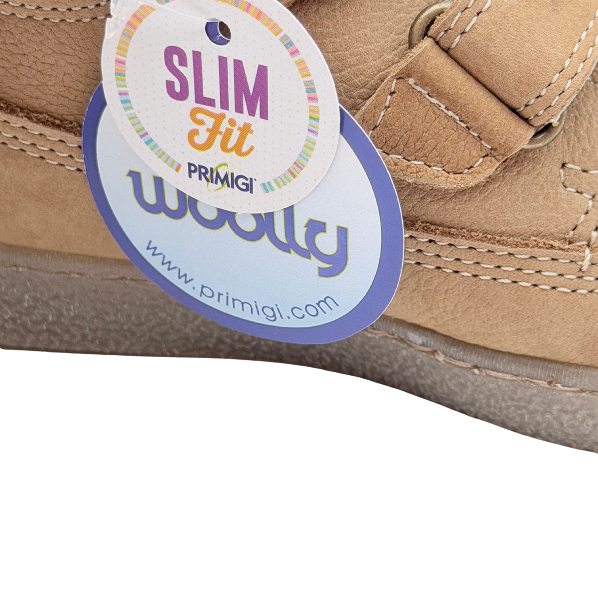 Bottines enfant camel fourrées à scratchs - 29