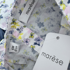 Ensemble blouse fleurie et short - 6 mois