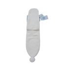 Écharpe enfant blanche motif ours - 2 ans