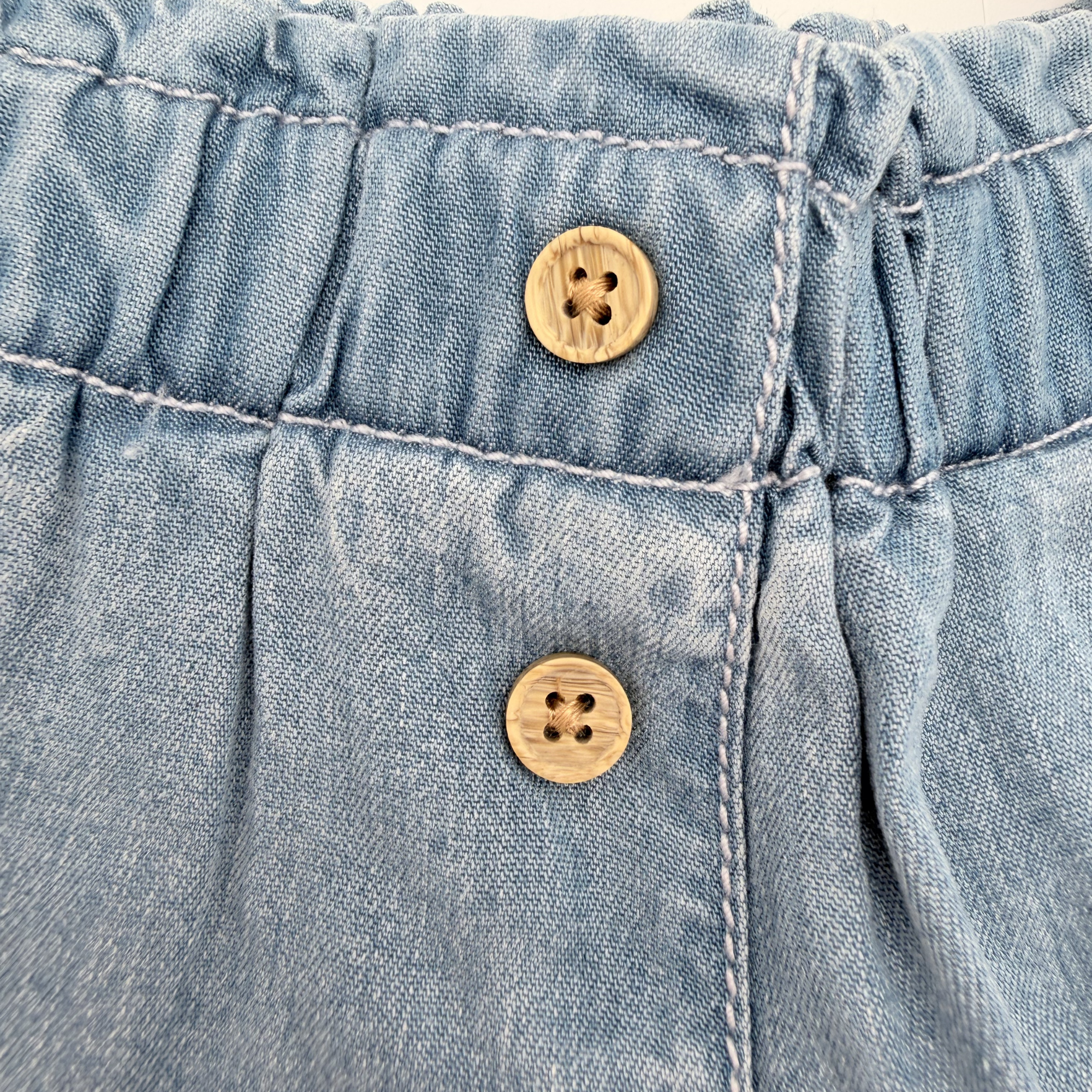 Short en jean léger — 12-18 mois