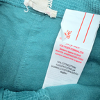 Pantalon vert canard en velours côtelé à poche cargo - 6 mois