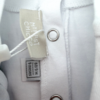Robe à pois bleu marine et blanc — 9 mois