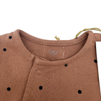Pyjama bébé jersey Dots Nut — 1 mois