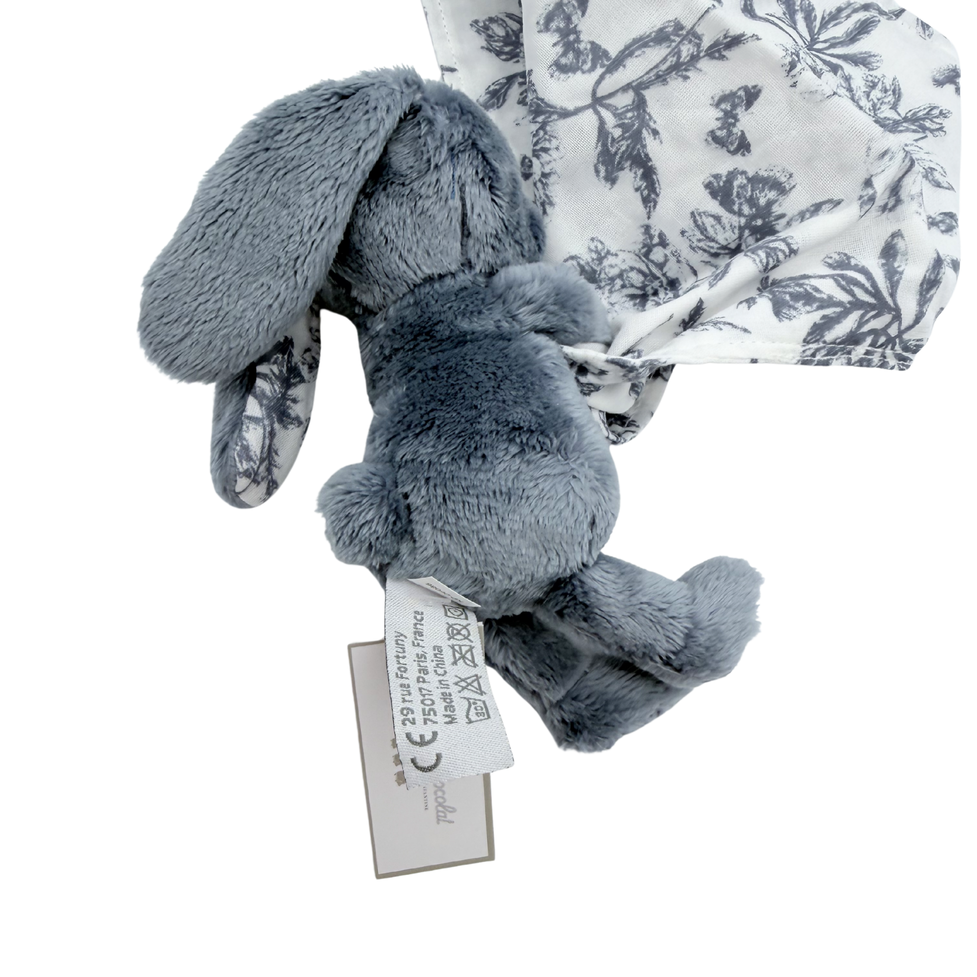 Doudou Augustin le lapin bleu