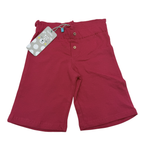 Bermuda rouge framboise — 9 mois