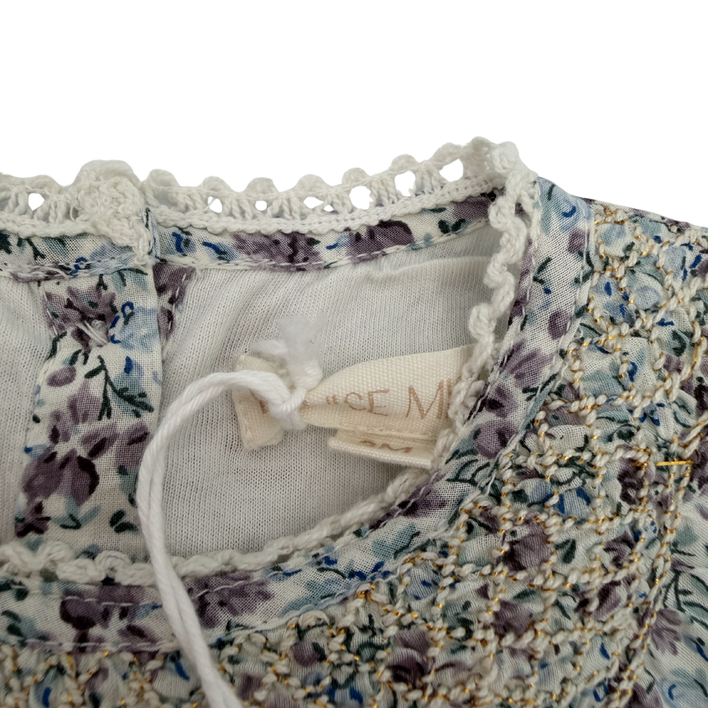 Combinaison fleurie — 3 mois