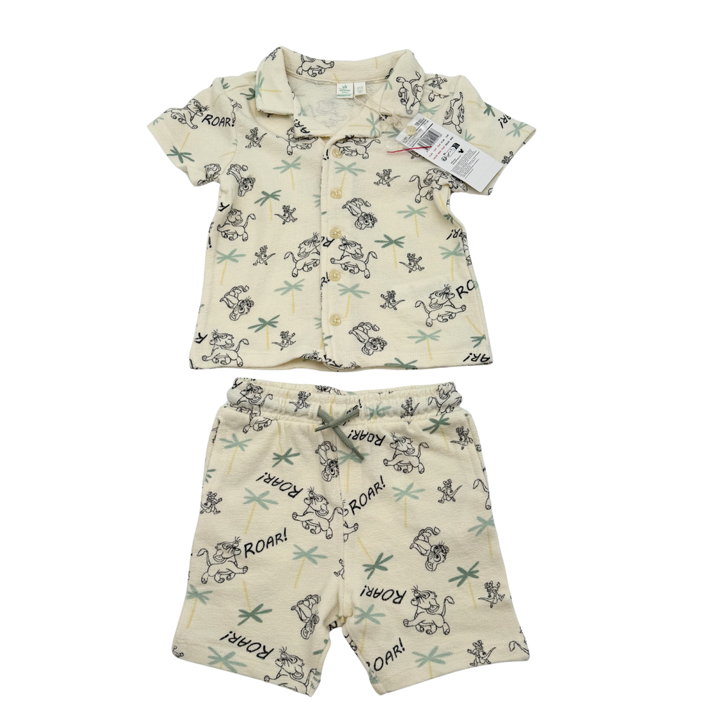 Ensemble polo et short Le Roi Lion - 18 mois