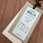 Blouse marron — 2-4 mois