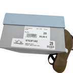 Sandales bleu marine et argentées — 29