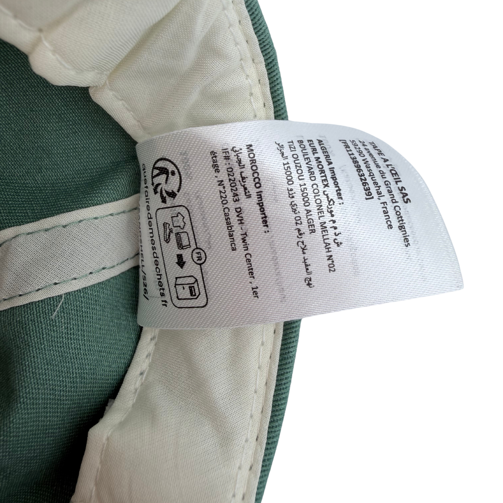Casquette bébé imprimé tropical et visière effet liège - 3-6 mois