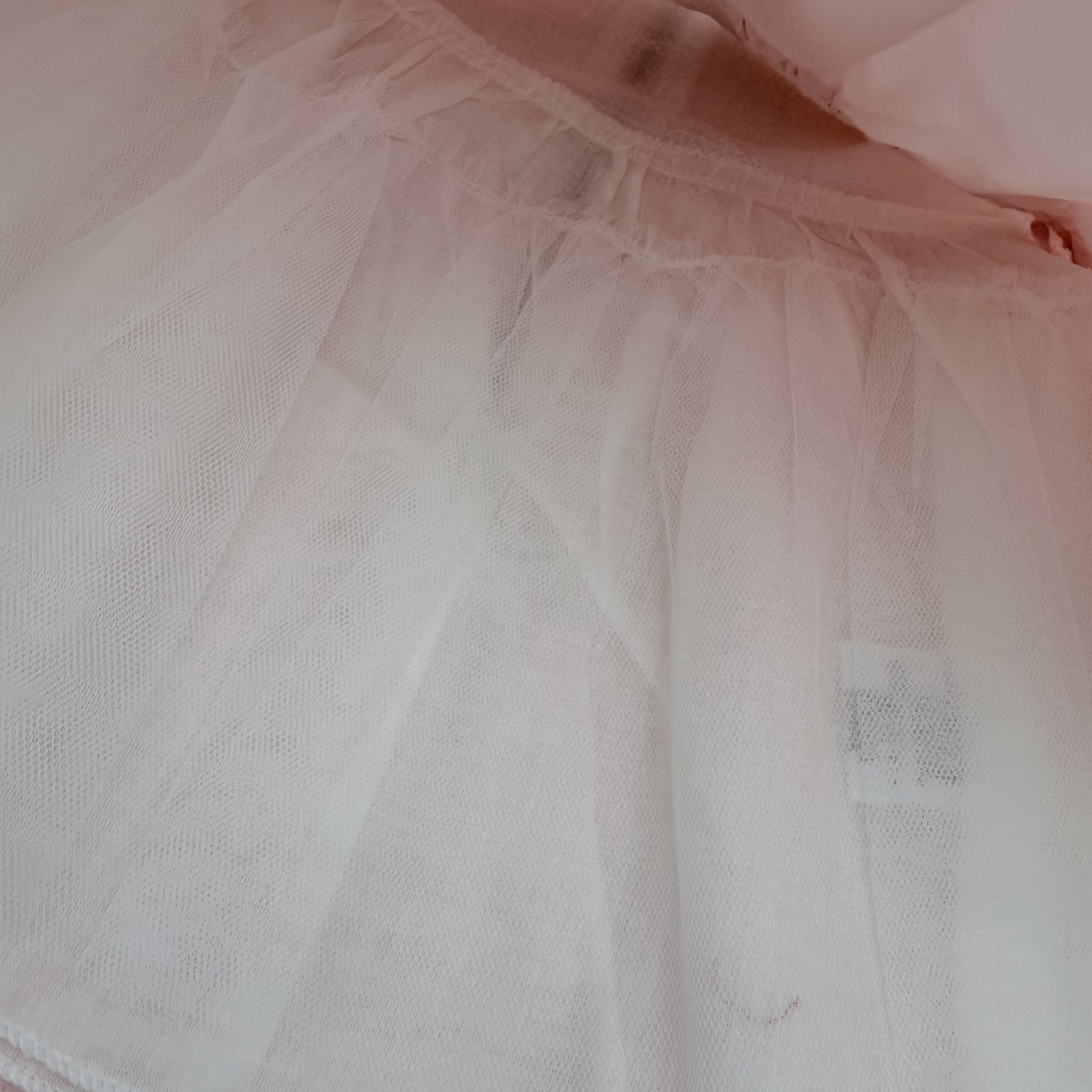 Robe cérémonie rose en tulle — 24 mois
