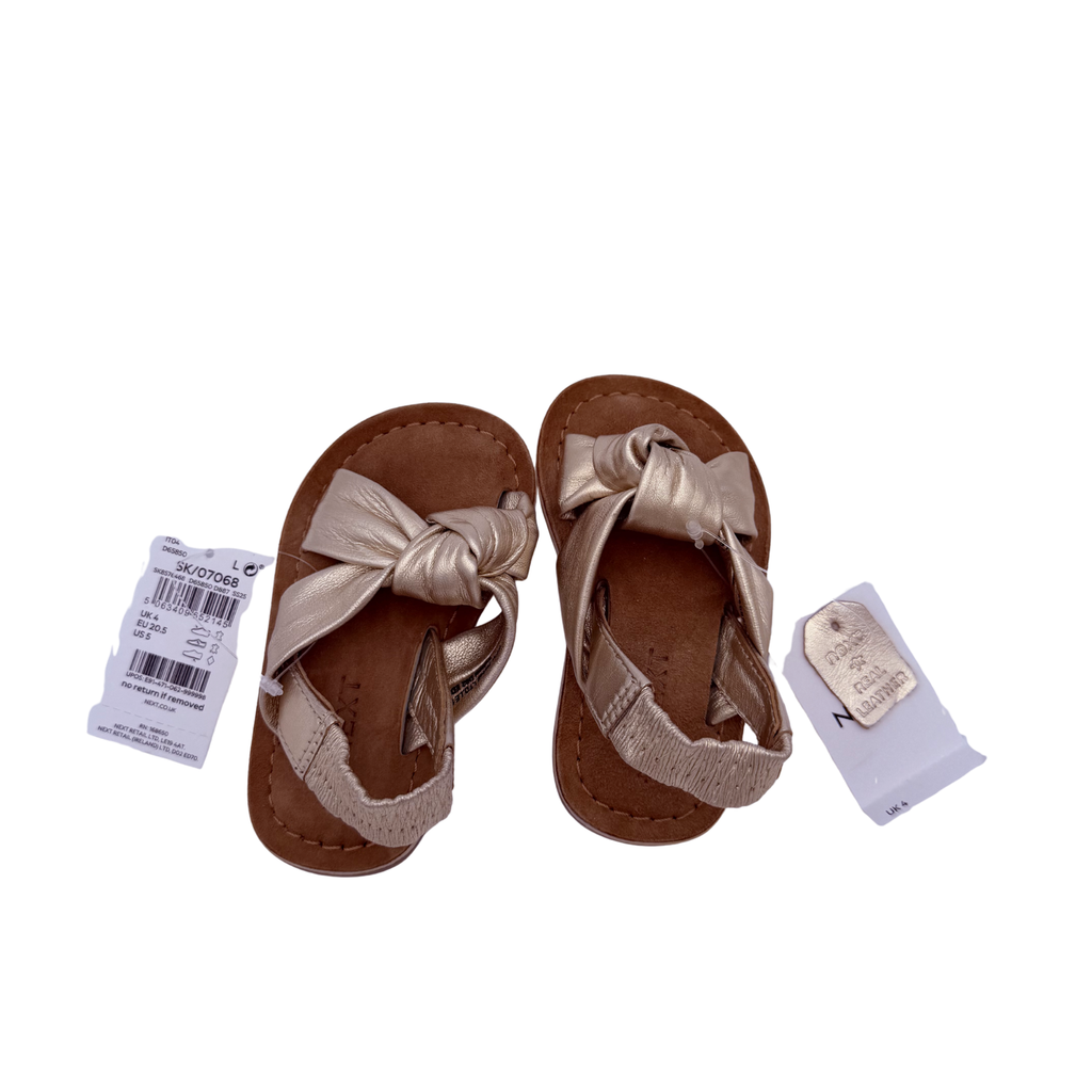 Sandales dorées — 20,5