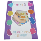 Puzzle d’éveil en bois Formes et couleurs - 12 mois +