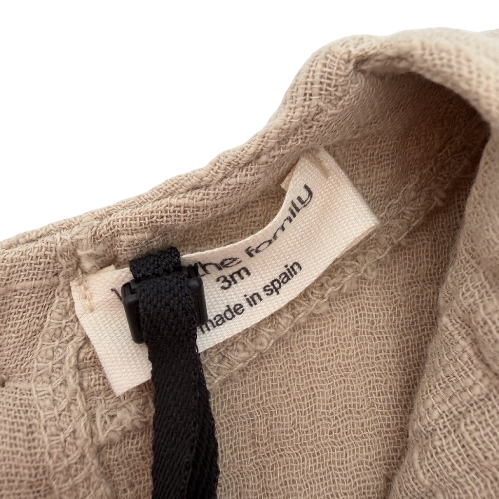 Robe beige — 3 mois