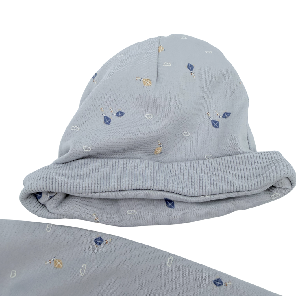 Ensemble 3 pièces bleu ciel — 3 mois