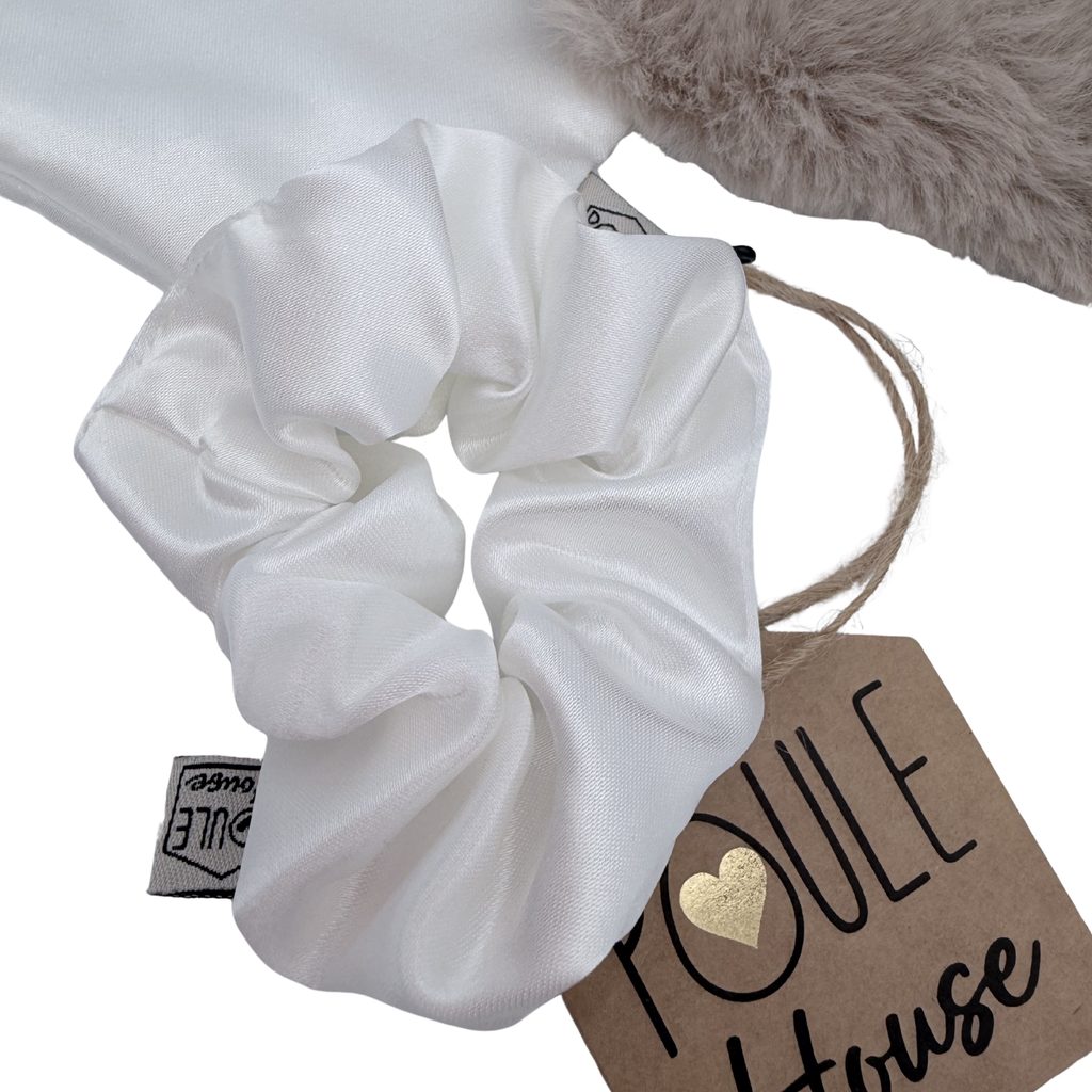 Coffret soin détente satin et fausse fourrure