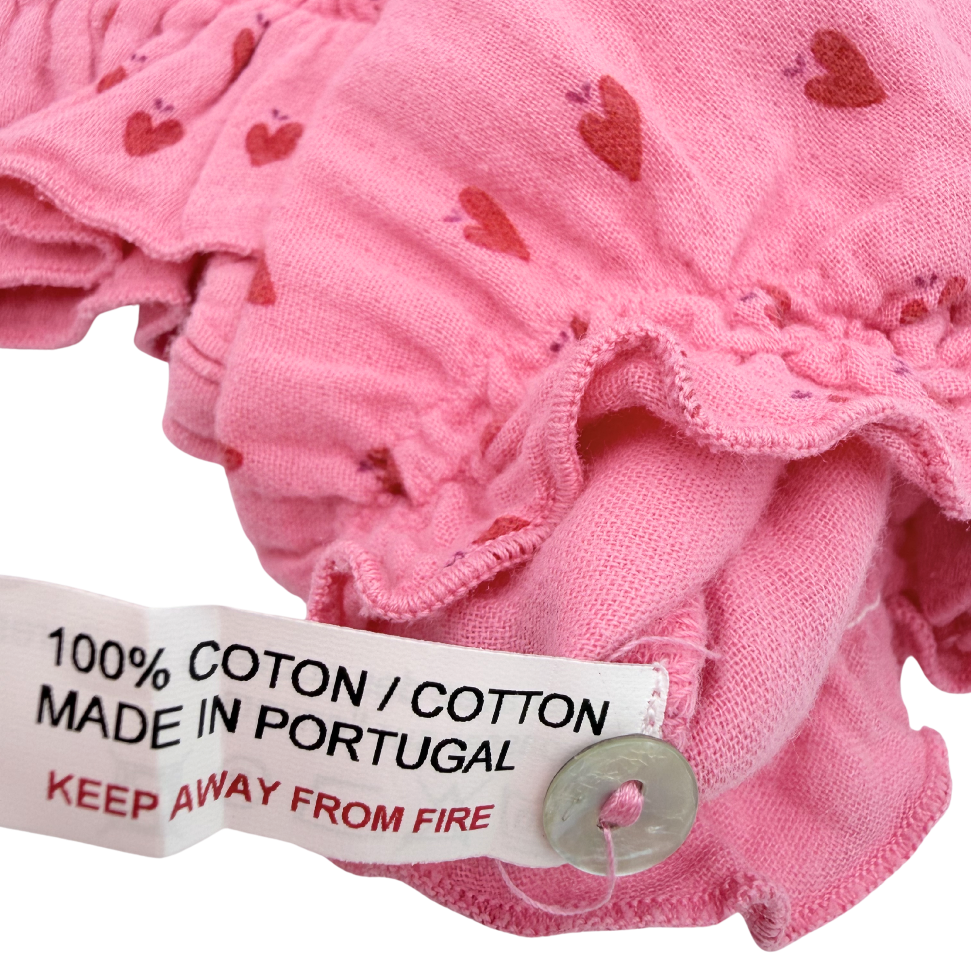 Barboteuse rose — 3 mois