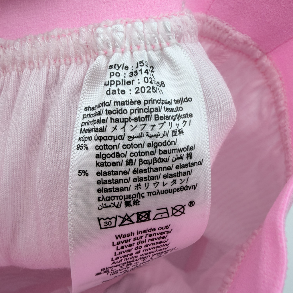 Ensemble polo et short rose — 3 mois